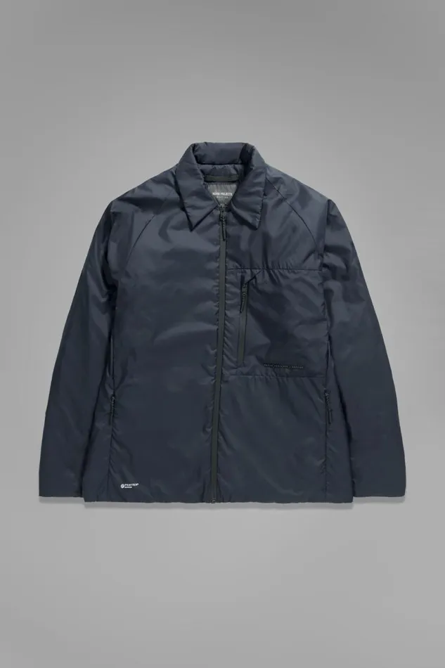 Men Pertex Quantum Midlayer Shirt Dark Navy Norse Projects Outerwear