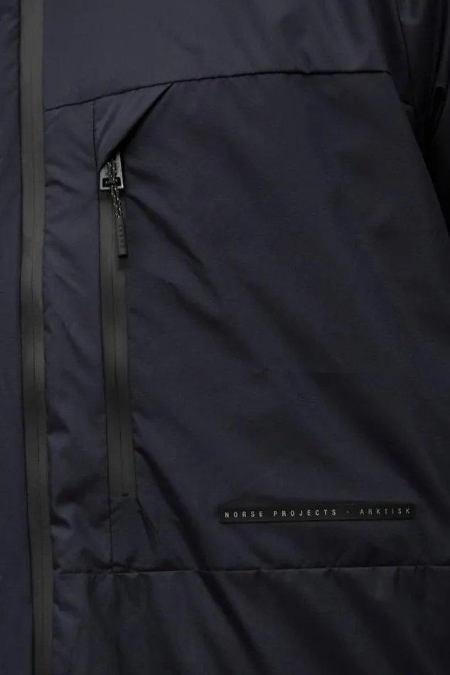 Men Pertex Quantum Midlayer Shirt Dark Navy Norse Projects Outerwear