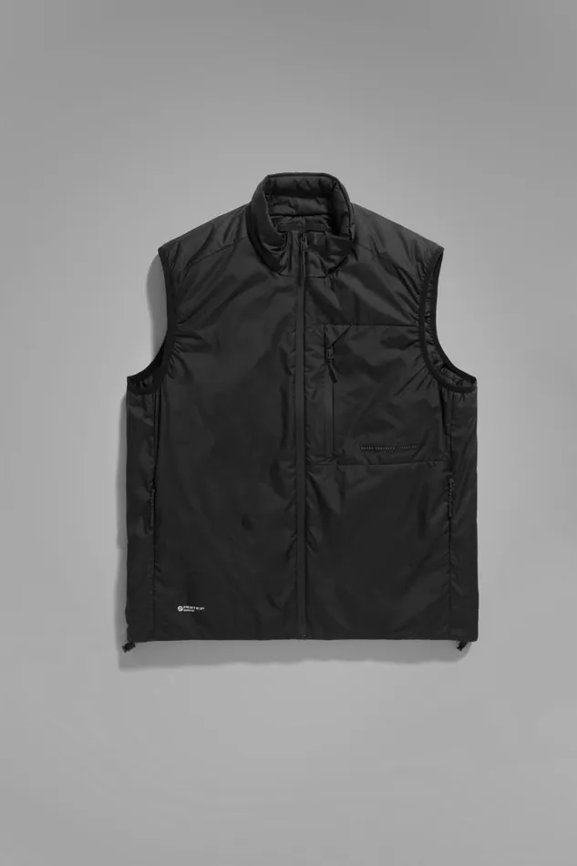 Men Pertex Quantum Midlayer Vest Black Norse Projects Outerwear
