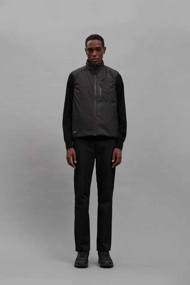 Men Pertex Quantum Midlayer Vest Black Norse Projects Outerwear