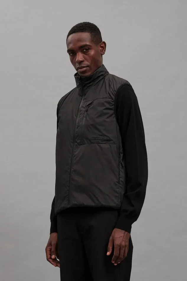 Men Pertex Quantum Midlayer Vest Black Norse Projects Outerwear