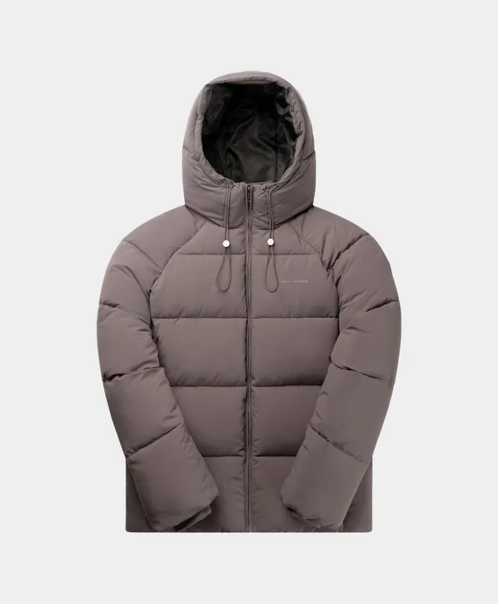 Men Rabbit Grey Relaxed Puffer Daily Paper Jackets