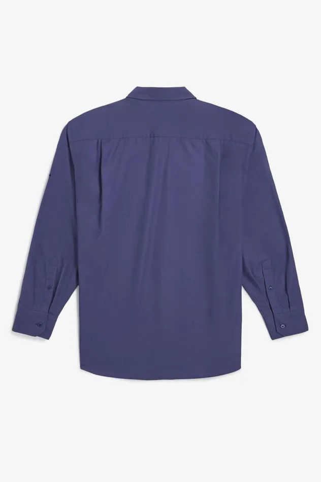 Men Raf SimonsOversized Utility Shirt Dirty Lime Fred Perry Shirts