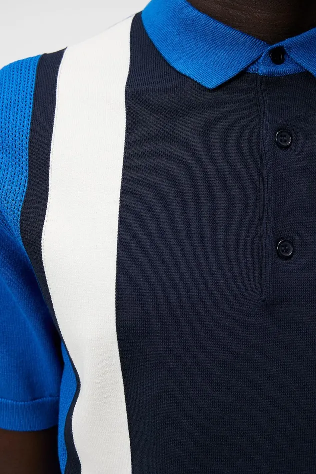 Men Rey Striped Polo JL Navy JLindeberg Polo Shirts Men Rey Striped Polo JL Navy JLindeberg Polo Shirts