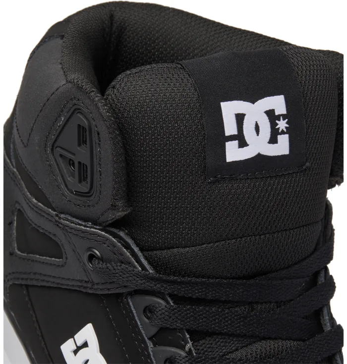 Men Sneakers DC Shoes Pure HighTop Shoes blackblackwhite