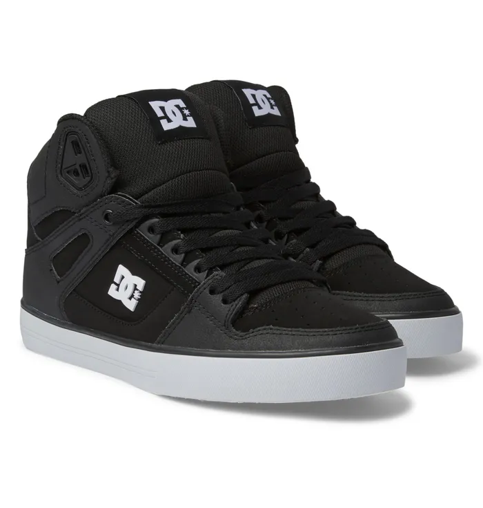 Men Sneakers DC Shoes Pure HighTop Shoes blackblackwhite