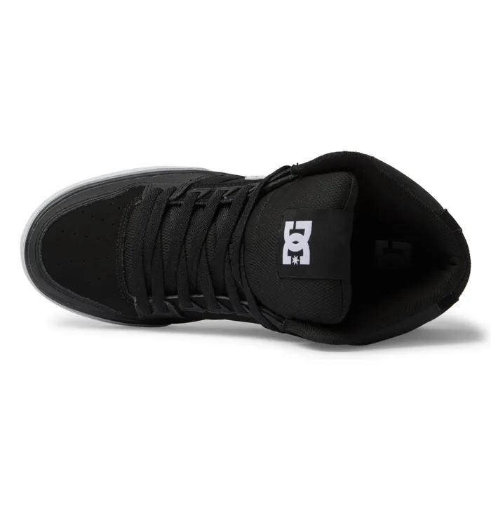Men Sneakers DC Shoes Pure HighTop Shoes blackblackwhite