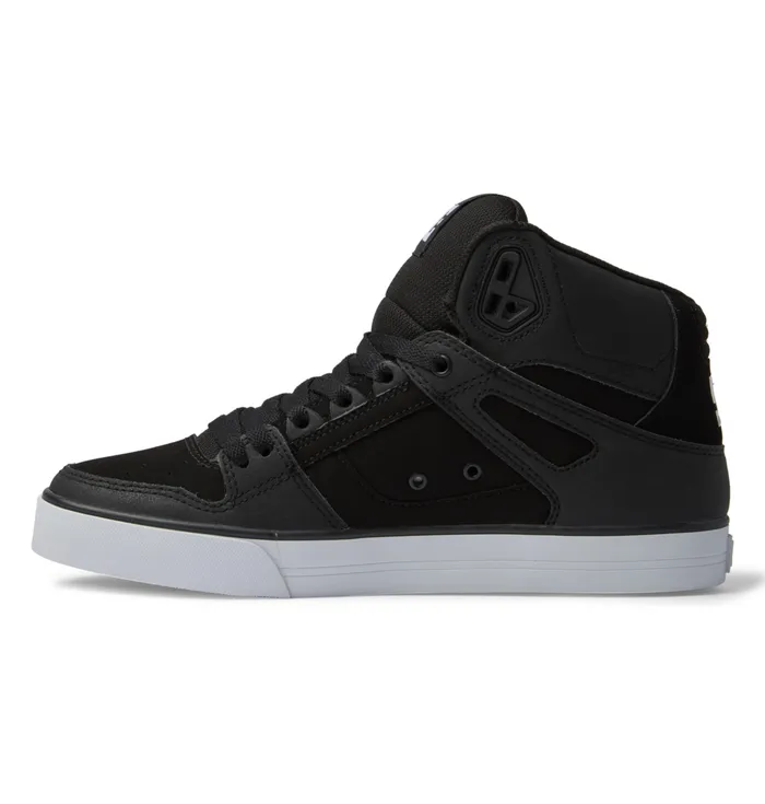Men Sneakers DC Shoes Pure HighTop Shoes blackblackwhite