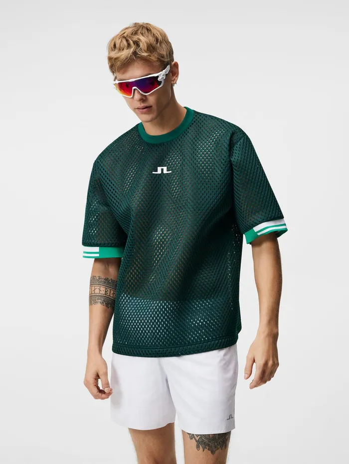 Men Spencer Tee Rain Forest JLindeberg Base and Mid Layers