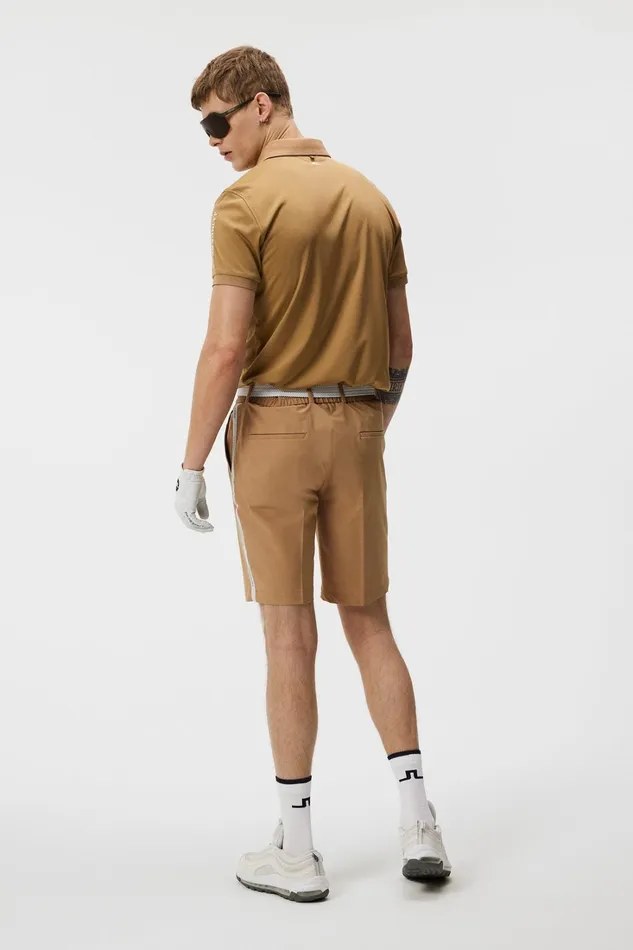 Men Stuart Stripe Shorts Tiger Brown JLindeberg Shorts Men Stuart Stripe Shorts Tiger Brown JLindeberg Shorts