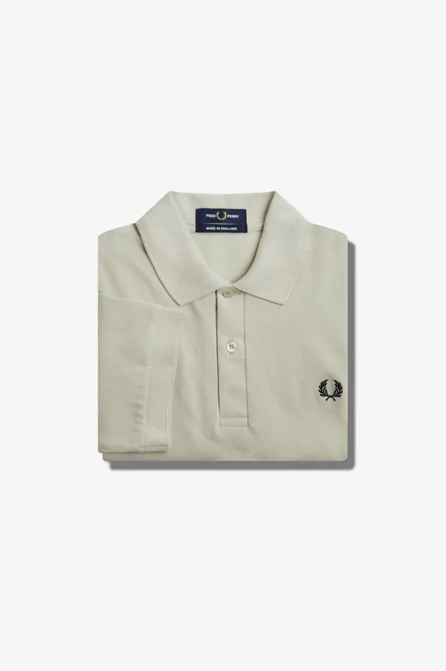 Men The ShirtM3 Light Oysternavy Fred Perry The Fred Perry Shirt