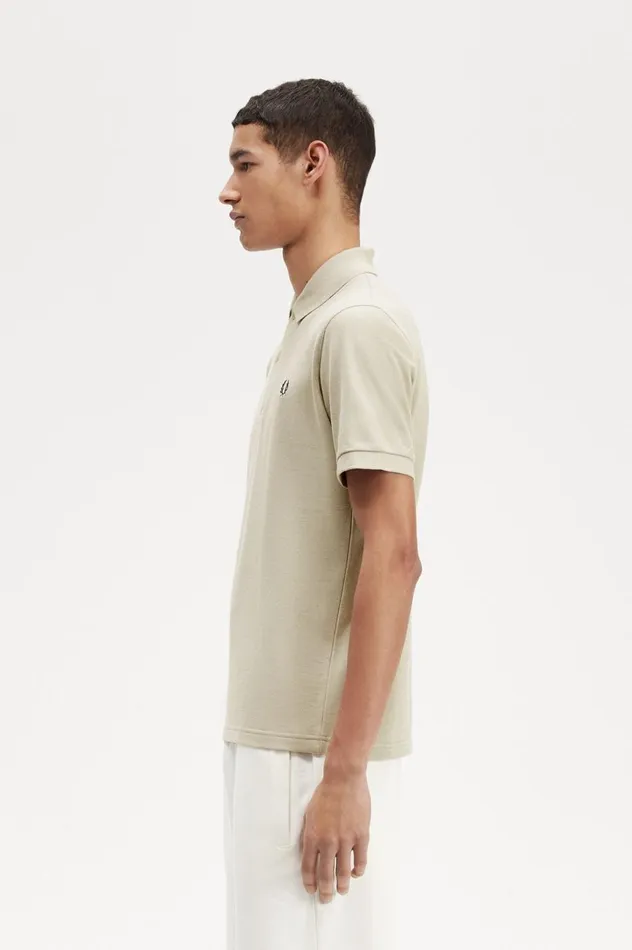 Men The ShirtM3 Light Oysternavy Fred Perry The Fred Perry Shirt