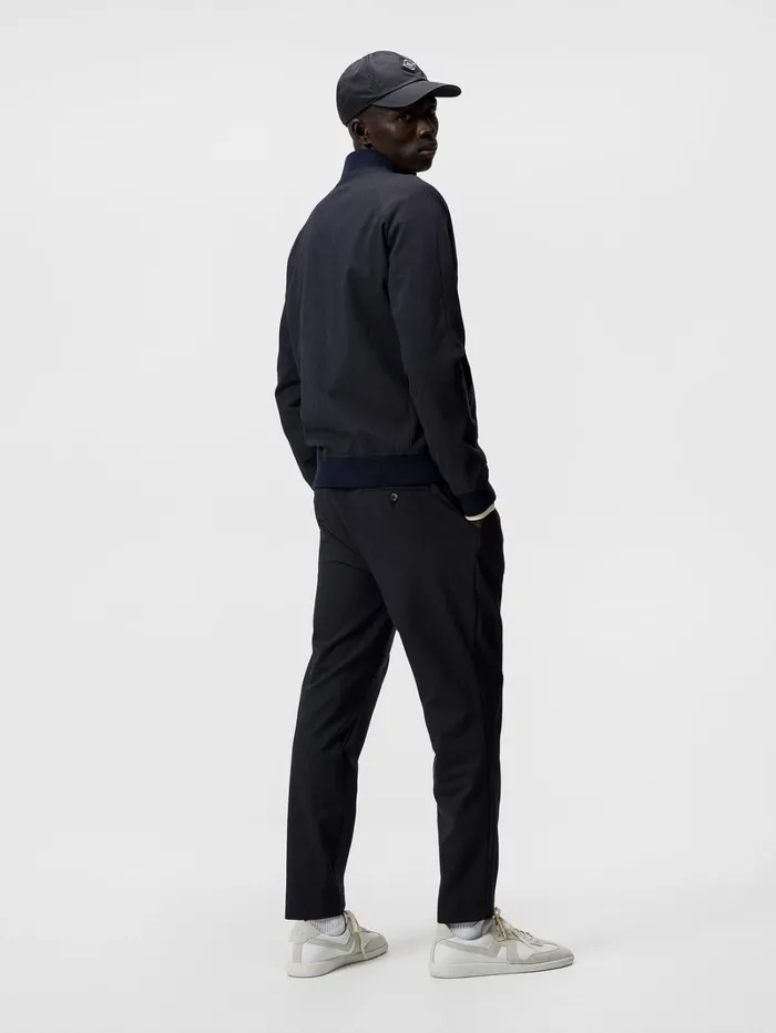 Men Thom Bomber Structured 2 Tone Navy Melange JLindeberg Jackets