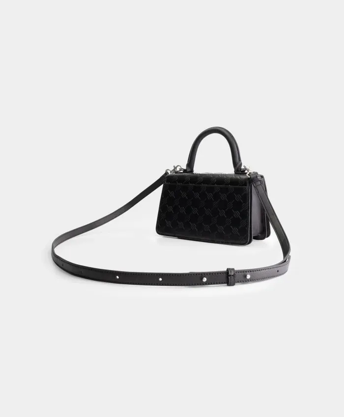 MenWomen Black Meru Mini Monogram Bag Daily Paper Bags