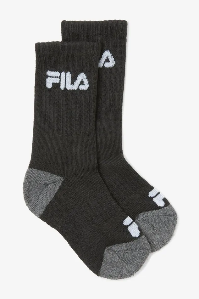 MenWomen Fila Socks and Accessories Cushioned Crew Sock 6Pack