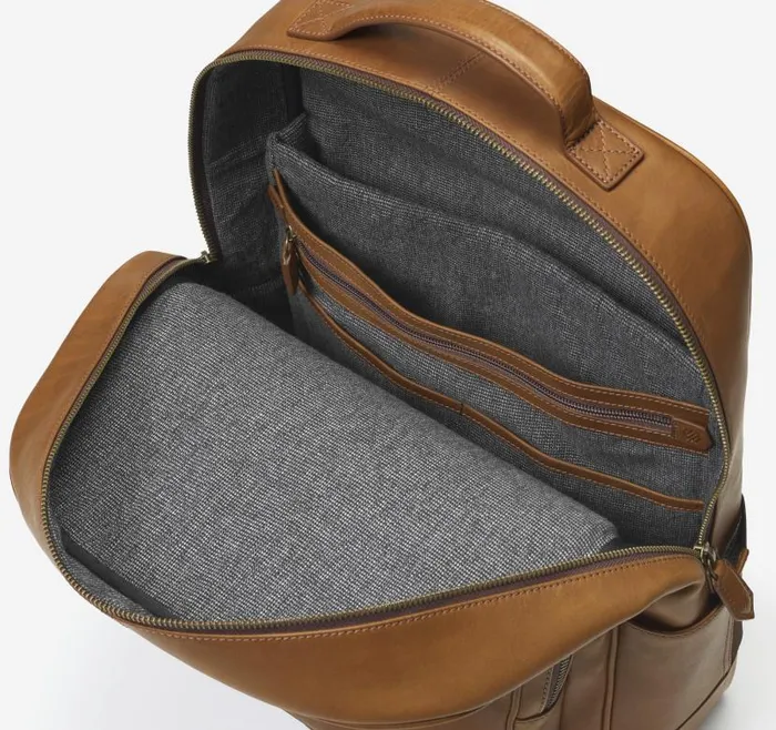 MenWomen Johnston and Murphy Backpacks and Briefcases Rhodes Backpack Tan Full Grain MenWomen Johnston and Murphy Backpacks and Briefcases Rhodes Backpack Tan Full Grain