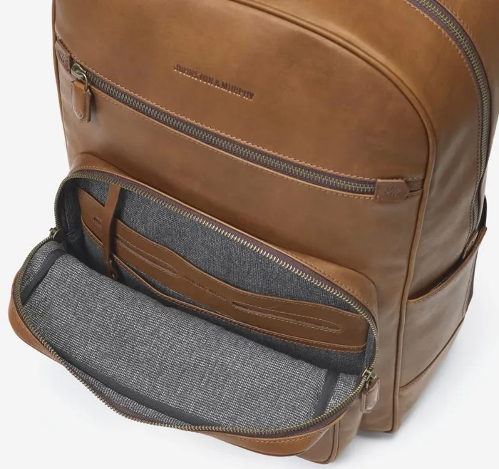 MenWomen Johnston and Murphy Backpacks and Briefcases Rhodes Backpack Tan Full Grain MenWomen Johnston and Murphy Backpacks and Briefcases Rhodes Backpack Tan Full Grain