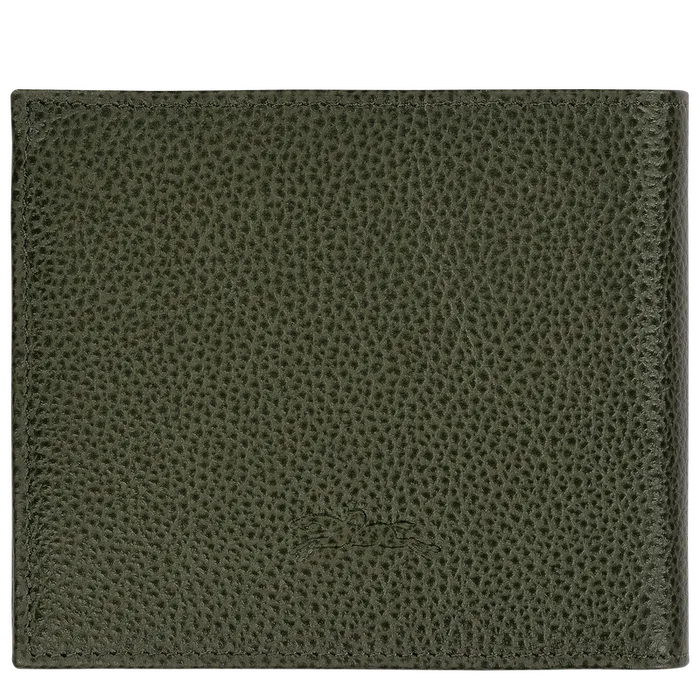 MenWomen Wallets Longchamp Le Foulonn Wallet KhakiKhakiKhaki