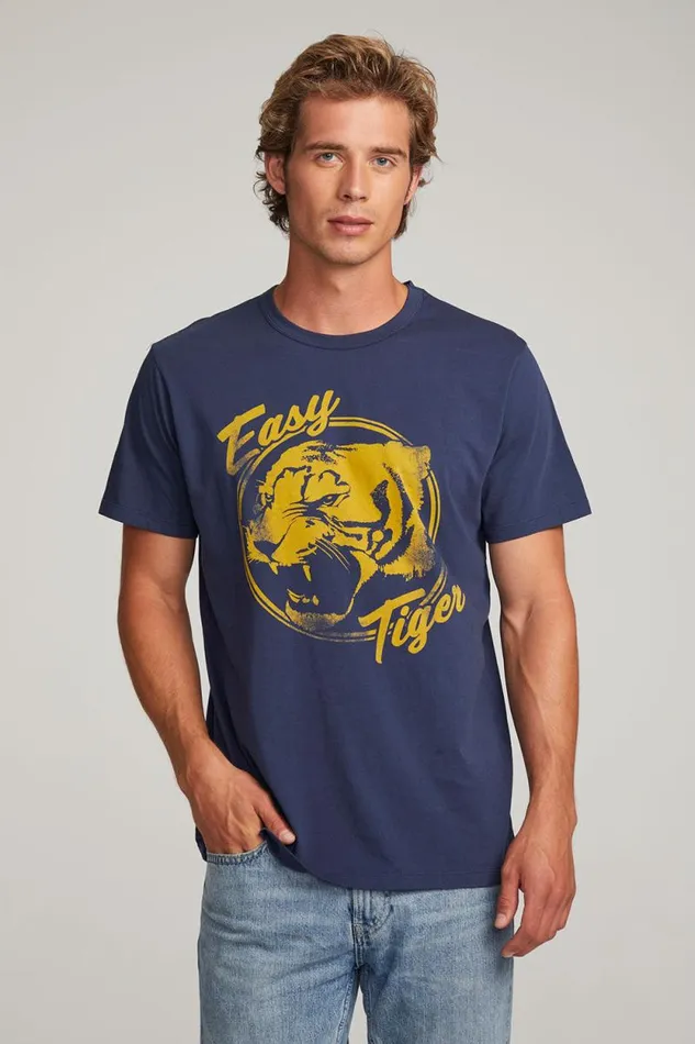 Mens Chaser Brand Tops Easy Tiger Mens Tee