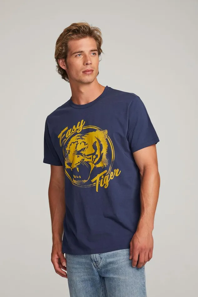 Mens Chaser Brand Tops Easy Tiger Mens Tee