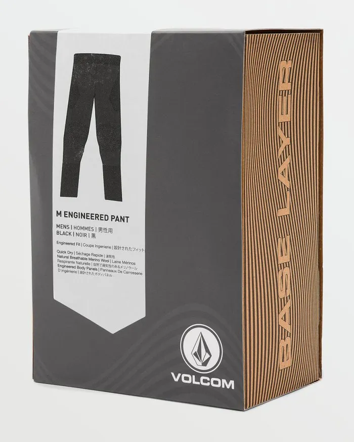 Mens Engineered Pants 8211 Black Mens Volcom Layering