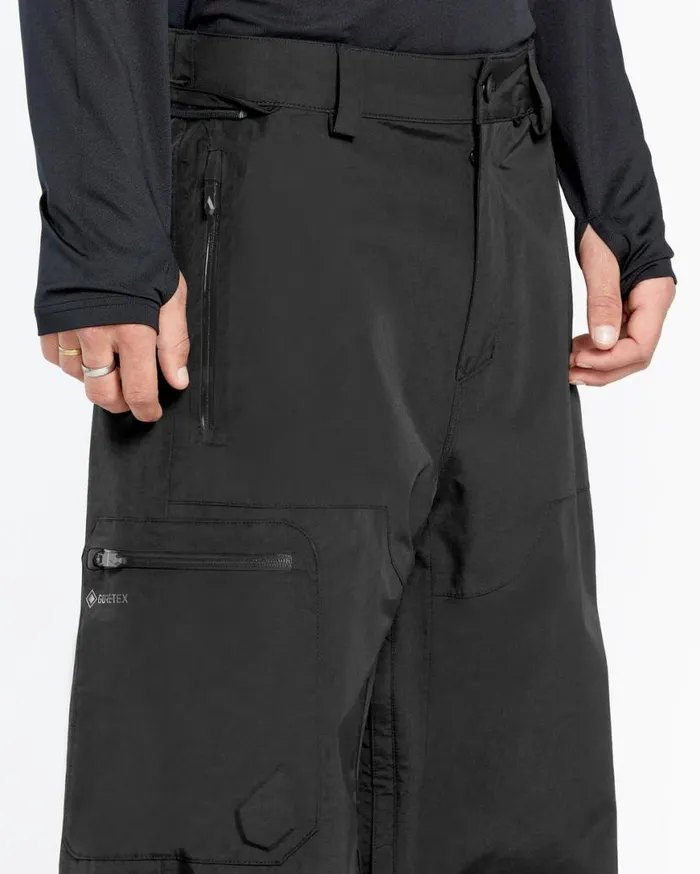 Mens L GoreTex Pants 8211 Black Mens Volcom Pants
