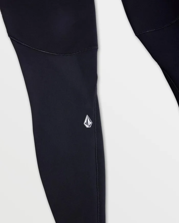 Mens Modulator 43mm Chest Zip Fullsuit 8211 Black Mens Volcom Wetsuits