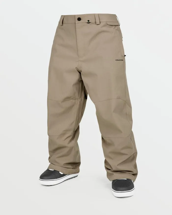 Mens Snow Billow Pants 8211 Chestnut Brown Mens Volcom Pants