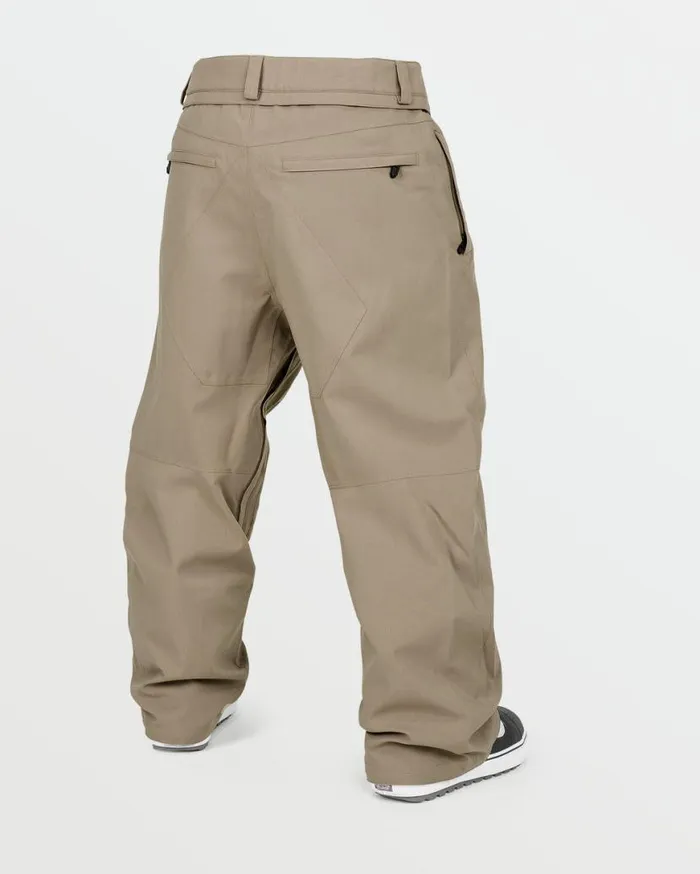Mens Snow Billow Pants 8211 Chestnut Brown Mens Volcom Pants