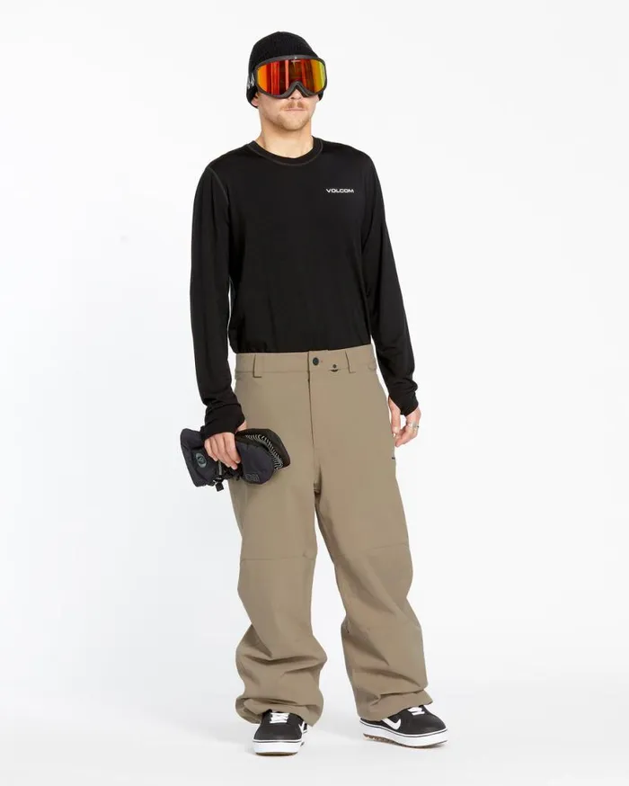 Mens Snow Billow Pants 8211 Chestnut Brown Mens Volcom Pants
