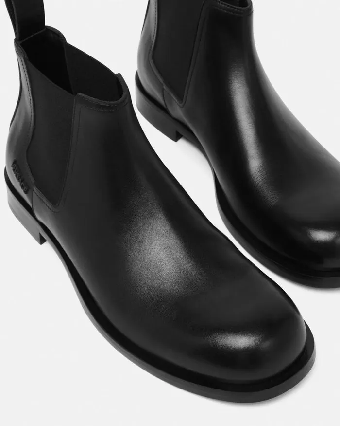 Metropoli Chelsea Boots Black Men Versace Boots