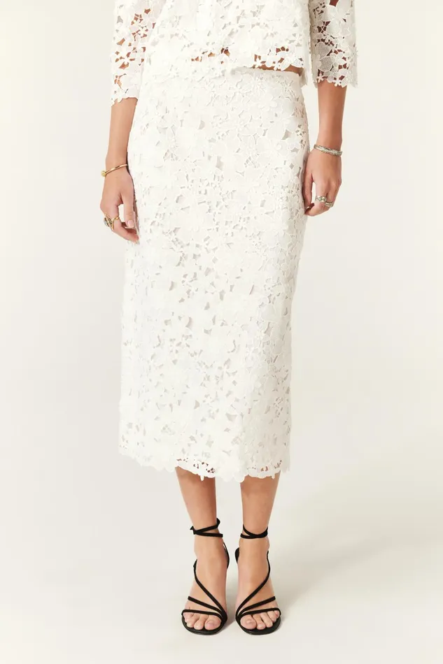 MidiLength Skirt Payton Black Women Baandsh Skirts and Shorts