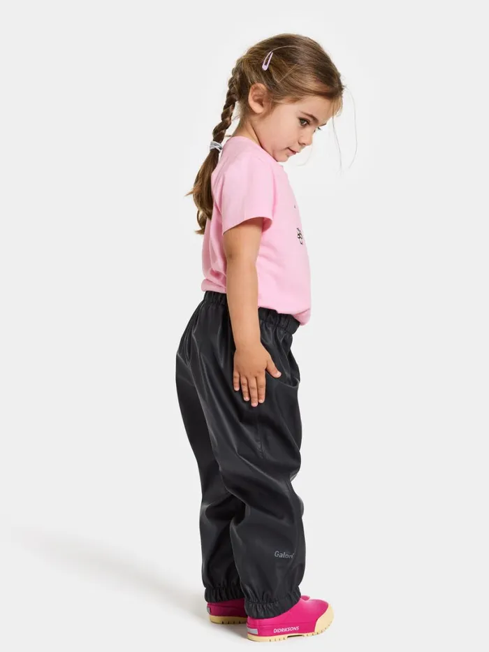 Midjeman Kid039s Pants 6 Black Kids Didriksons Waterproof Trousers