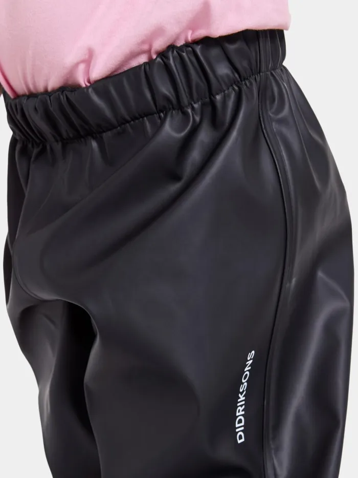 Midjeman Kid039s Pants 6 Black Kids Didriksons Waterproof Trousers