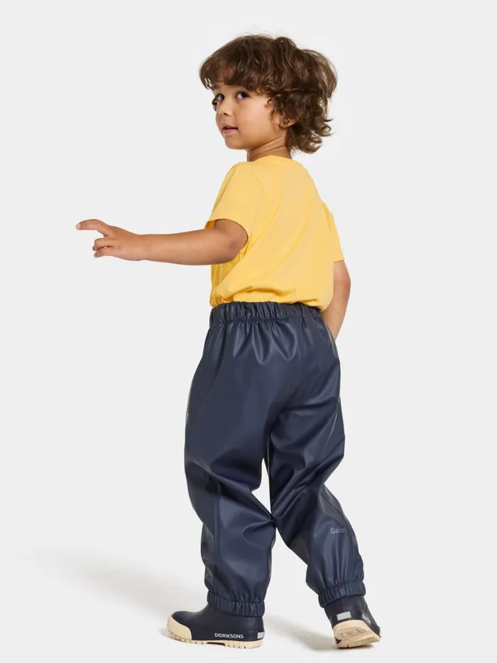 Midjeman Kid039s Pants 6 Navy Kids Didriksons Waterproof Trousers