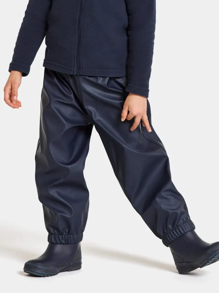 Midjeman Kid039s Pants 6 Navy Kids Didriksons Waterproof Trousers