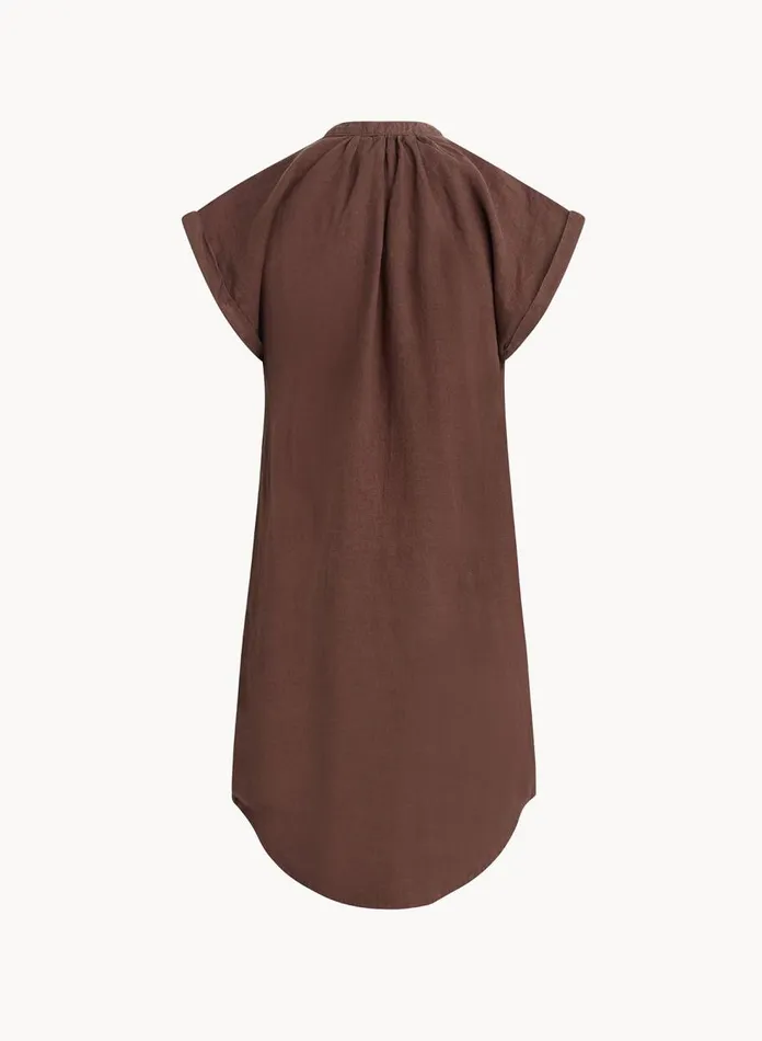 Mini Dresses Women Bella Dahl Cap Sleeve Henley Dress 8211 Cocoa Cabana Mini Dresses Women Bella Dahl Cap Sleeve Henley Dress 8211 Cocoa Cabana