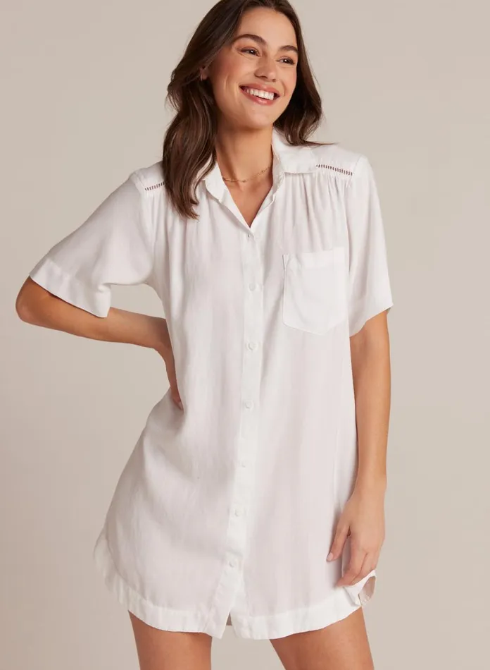 Mini Dresses Women Bella Dahl Ladder Trim Shirt Dress 8211 Black Mini Dresses Women Bella Dahl Ladder Trim Shirt Dress 8211 Black