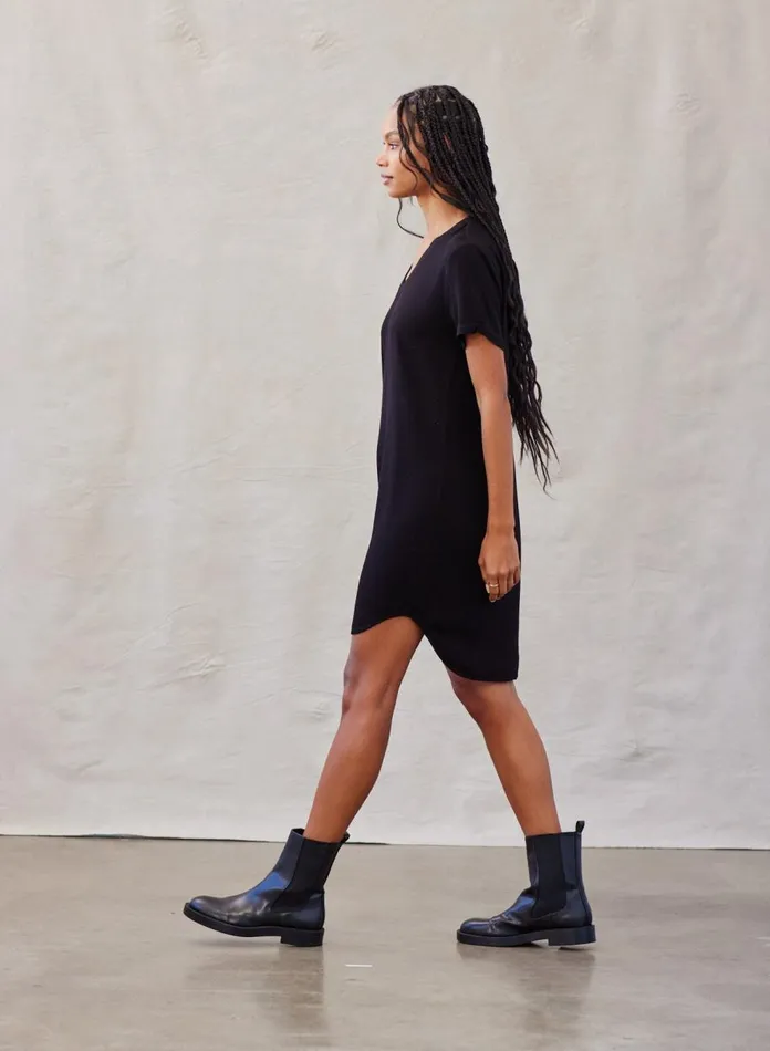 Mini Dresses Women Bella Dahl VNeck Tee Dress 8211 Vintage Black Mini Dresses Women Bella Dahl VNeck Tee Dress 8211 Vintage Black