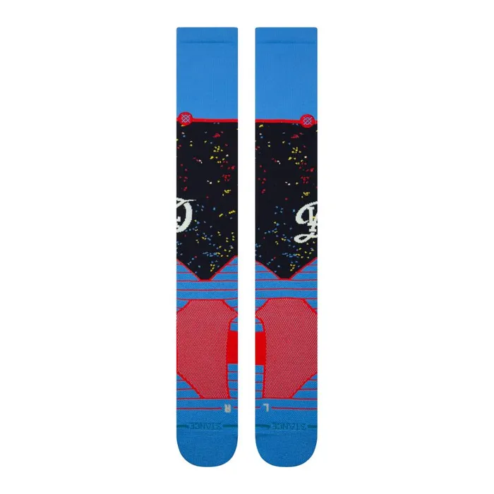 Mlb Los Angeles Dodgers 2024 City Connect Otc Socks Los Angeles Dodgers 8211 Blue WomenMen Stance Over The Calf