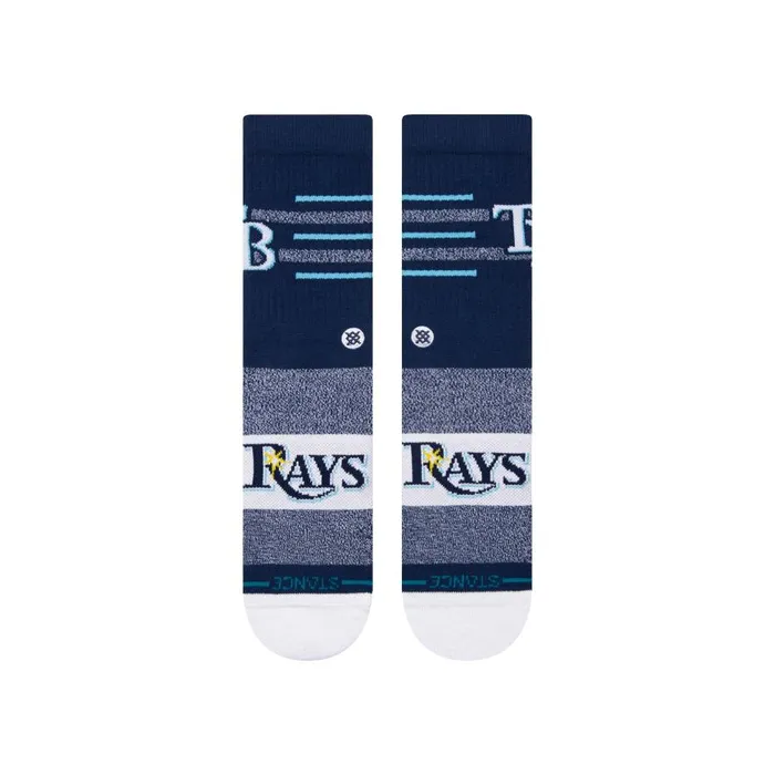 Mlb X Stance 2024 Closer Crew Socks Closer Rays 8211 Navy MenWomen Stance Crew