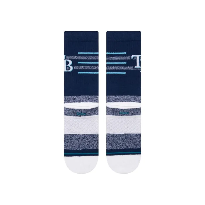 Mlb X Stance 2024 Closer Crew Socks Closer Rays 8211 Navy MenWomen Stance Crew