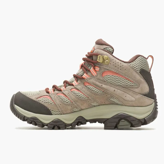Moab 3 Mid Waterproof Wide Width Bungee Cord Women Merrell Wide Widths