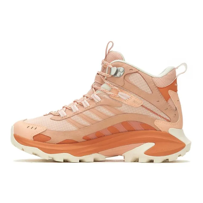 Moab Speed 2 Mid GORETEX Peach Women Merrell Sneakers Moab Speed 2 Mid GORETEX Peach Women Merrell Sneakers