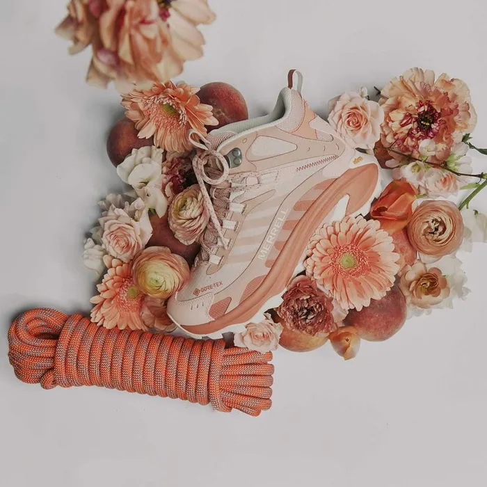 Moab Speed 2 Mid GORETEX Peach Women Merrell Sneakers Moab Speed 2 Mid GORETEX Peach Women Merrell Sneakers