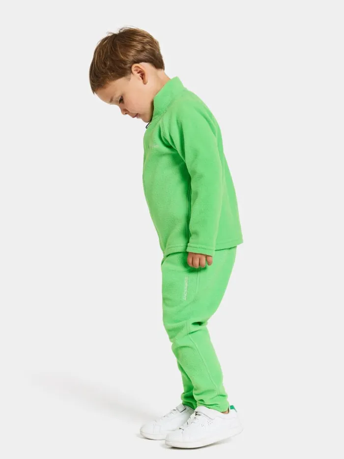 Monte Kid039s FullZip 10 Frog Green Kids Didriksons Fleece and Midlayers