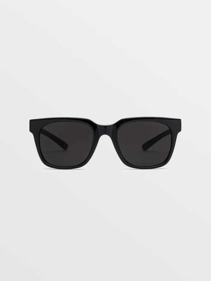 Morph Sunglasses 8211 Gloss BlackGray MensWomens Volcom Sunglasses