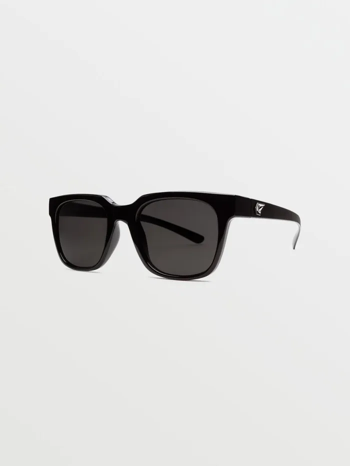 Morph Sunglasses 8211 Gloss BlackGray MensWomens Volcom Sunglasses