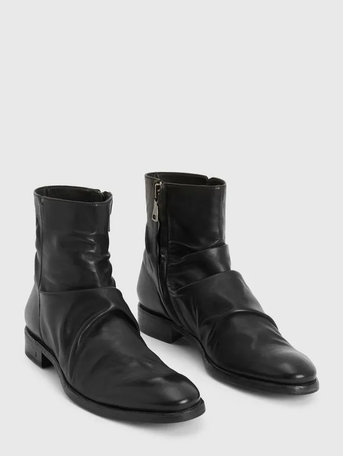 MORRISON SHARPEI BOOT Black Men John Varvatos Leather Boots