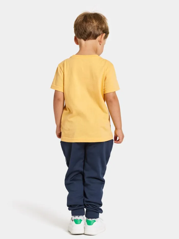 Mynta Kids039 Logo Tshirt Creamy Yellow Kids Didriksons Sweaters and Tshirts
